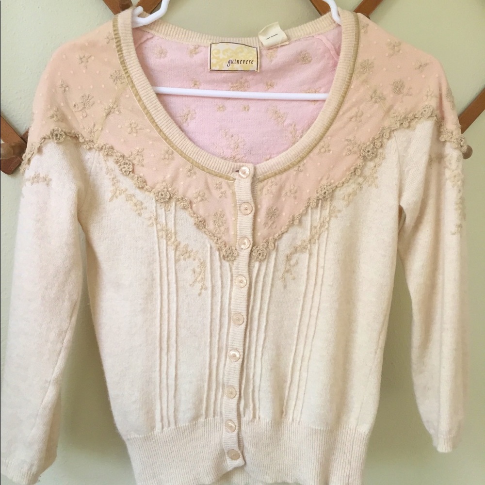 Anthropologie Guinevere Cardigan size XS